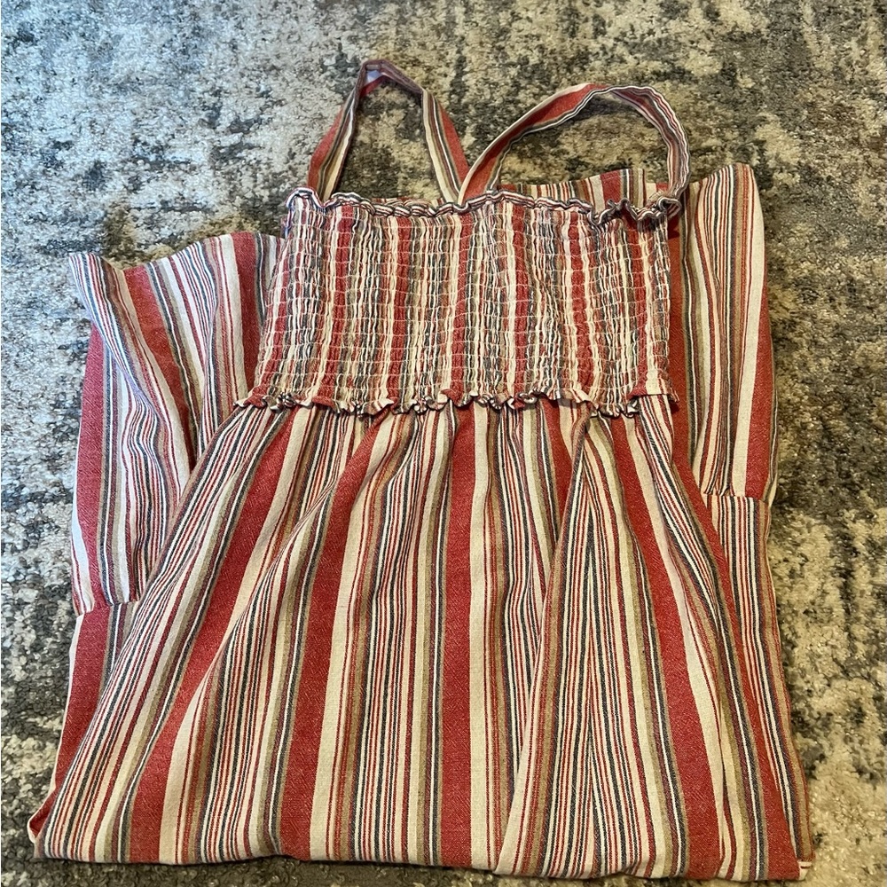 Long stripped dress